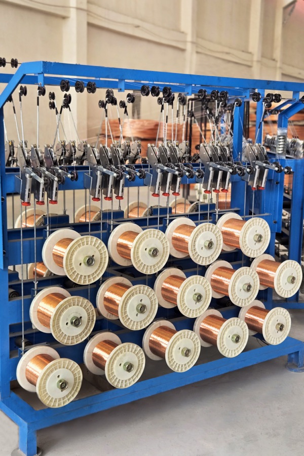 Photo from the Nesil Cabel production floor, 1
